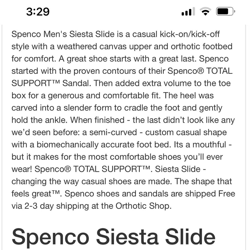 SPENCO Grey Siesta Orthotic Shoes Size W6 - Picture 14 of 14